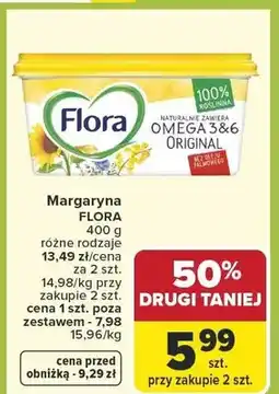 Carrefour Margaryna FLORA oferta