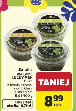 Carrefour Sałatka wakame z fasolą edame, z ogórkiem, z sezamem oferta