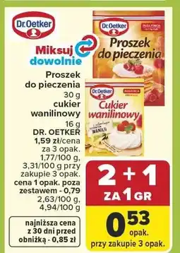 Carrefour Proszek do pieczenia oferta