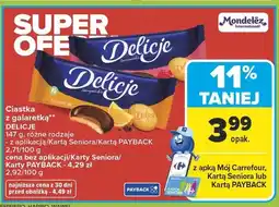Carrefour Ciastka z galaretką różne rodzaje oferta