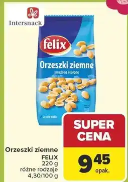 Carrefour Orzeszki ziemne smażone i solone oferta