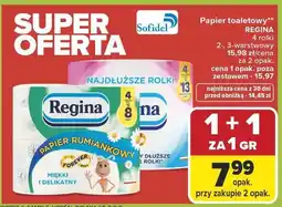 Carrefour Papier toaletowy rumiankowy 4 rolki 2-warstwowy oferta