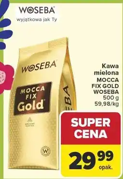 Carrefour Kawa mielona Mocca Fix Gold oferta
