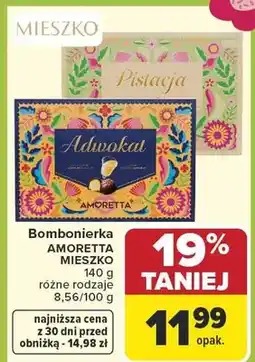 Carrefour Bombonierka Mieszko różne rodzaje oferta