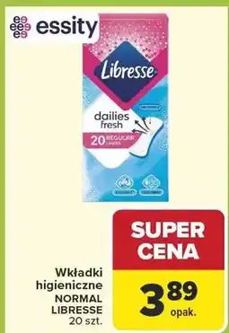 Carrefour Wkładki higieniczne Normal Dailies Fresh oferta