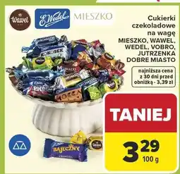 Carrefour Cukierki czekoladowe na wagę oferta