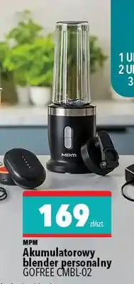 Biedronka Akumulatorowy blender personalny GOFREE CMBL-02 oferta