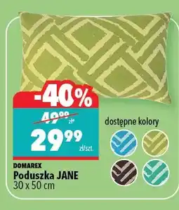 Biedronka Poduszka JANE 30 x 50 cm dostępne kolory oferta