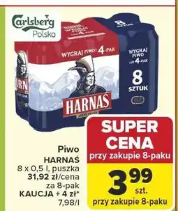 Carrefour Piwo puszka oferta