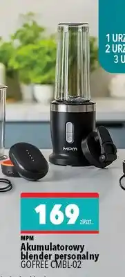 Biedronka Blender personalny akumulatorowy GOFREE CMBL-02 oferta