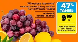 Carrefour Winogrona czerwone oferta