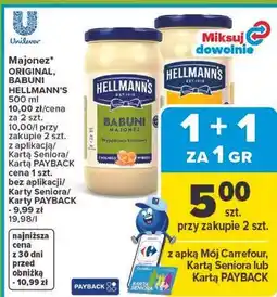 Carrefour Majonez* ORIGINAL, BABUNI oferta