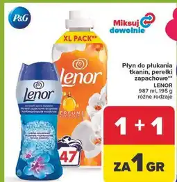 Carrefour Płyn do płukania tkanin, perełki zapachowe oferta