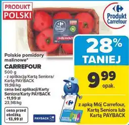 Carrefour Polskie pomidory malinowe oferta