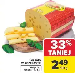 Carrefour Ser żółty oferta