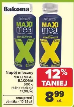 Carrefour Napój mleczny MAXI MEAL oferta