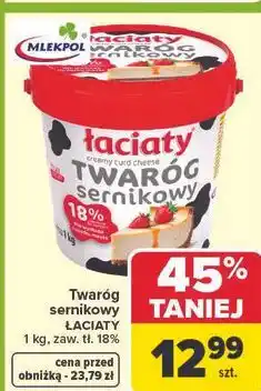 Carrefour Twaróg sernikowy oferta
