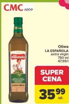 Carrefour Oliwa LA ESPAÑOLA extra virgin oferta