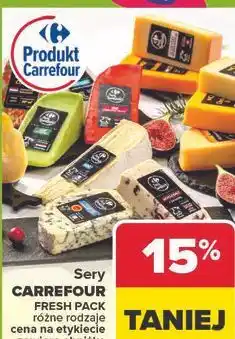 Carrefour Sery FRESH PACK różne rodzaje oferta