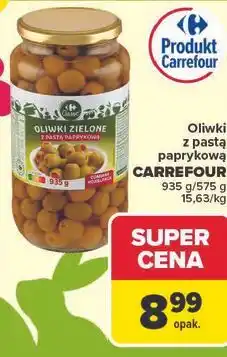 Carrefour Oliwki z pastą paprykową CARREFOUR oferta