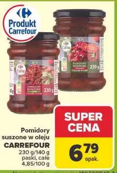 Carrefour Pomidory suszone w oleju CARREFOUR oferta