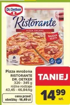 Carrefour Pizza mrożona oferta