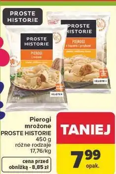 Carrefour Pierogi mrożone oferta