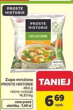 Carrefour Zupa mrożona oferta