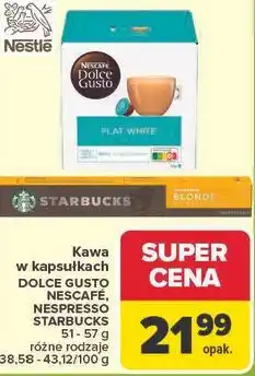 Carrefour Kawa w kapsułkach DOLCE GUSTO oferta