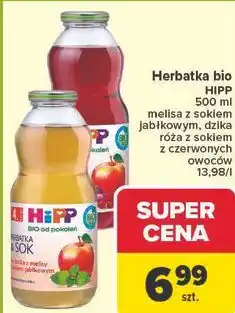 Carrefour Herbatka bio HIPP oferta