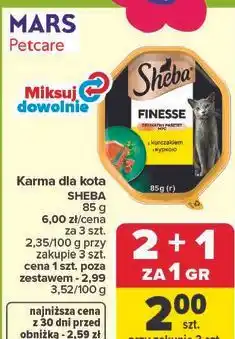 Carrefour Karma dla kota SHEBA oferta