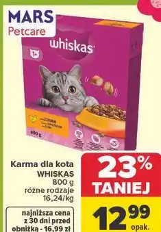 Carrefour Karma dla kota WHISKAS oferta