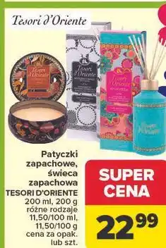 Carrefour Patyczki zapachowe, świeca zapachowa oferta