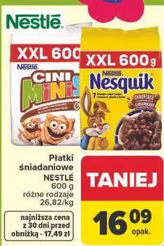 Carrefour Płatki śniadaniowe NESTLÉ oferta