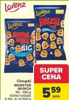 Carrefour Chrupki MONSTER MUNCH oferta
