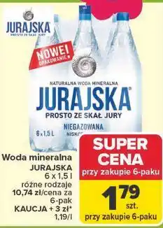 Carrefour Woda mineralna oferta