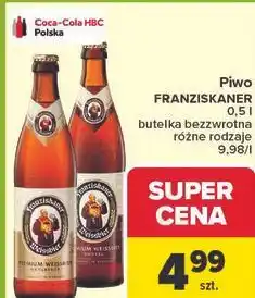 Carrefour Piwo FRANZISKANER oferta