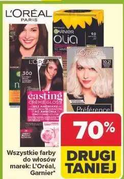 Carrefour Wszystkie farby do włosów oferta