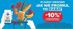 Carrefour Rabat z apką na produkty w cenie regularnej oferta