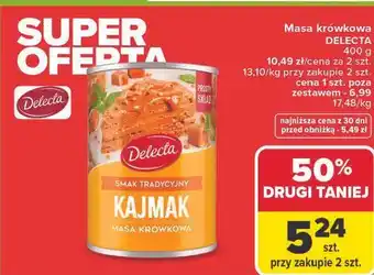 Carrefour Masa krówkowa DELECTA oferta