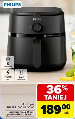 Carrefour Air fryer PHILIPS 1000 NA130/00 oferta