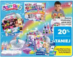 Carrefour Zestaw kreatywny AQUA GELZ różne rodzaje oferta