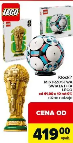 Carrefour Klocki* MISTRZOSTWA ŚWIATA FIFA oferta