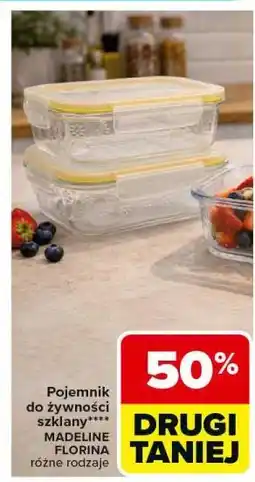 Carrefour Pojemnik do żywności szklany oferta