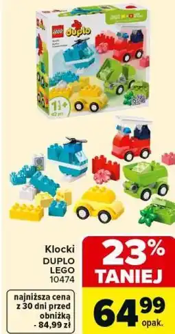 Carrefour Klocki DUPLO LEGO 10474 oferta