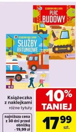 Carrefour Książeczka z naklejkami oferta