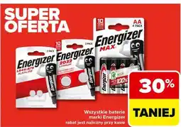 Carrefour Wszystkie baterie marki Energizer oferta