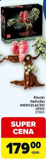 Carrefour Klocki PAPUŻKI NIEROZŁĄCZKI oferta