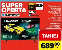 Carrefour Telewizor 43 BLAUPUNKT 43FCT6000S oferta
