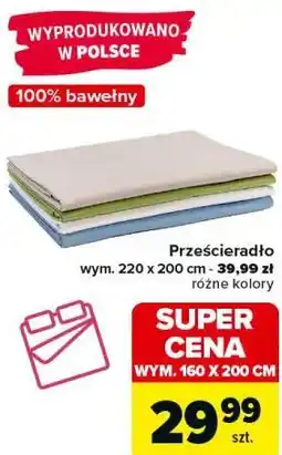 Carrefour Prześcieradło oferta